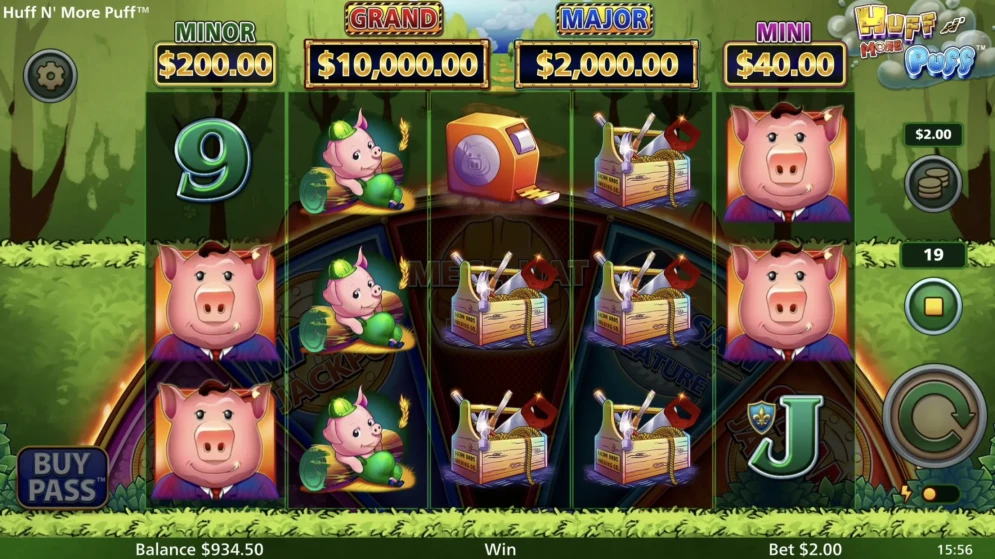 Huff N' More Puff Slot