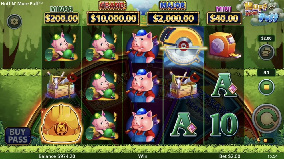 Huff N' More Puff Slot
